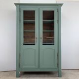 Solid oak cabinet / display case