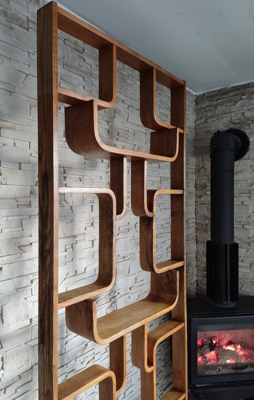 Room divider by L. Volák for Dřevopodnik Holešov, Czechoslovakia, 1960s