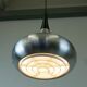 Silver suspension light Orient by Jo Hammerborg for Fog and Morup, Denmark
