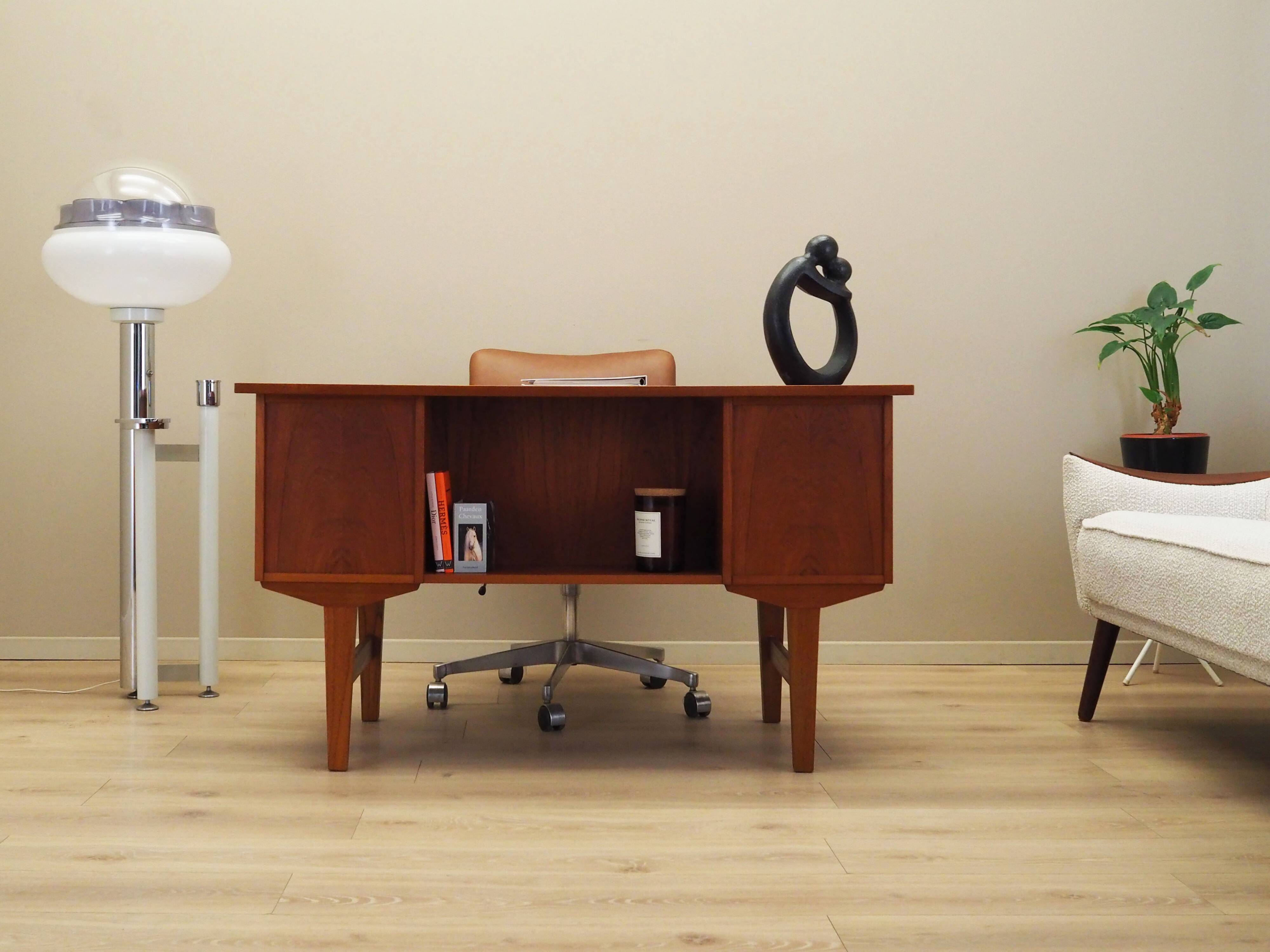 Teak desk, Danish design, 1960s, production: Denmark