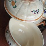 Longchamp vegetable, Mistral model in earthenware from the 40s