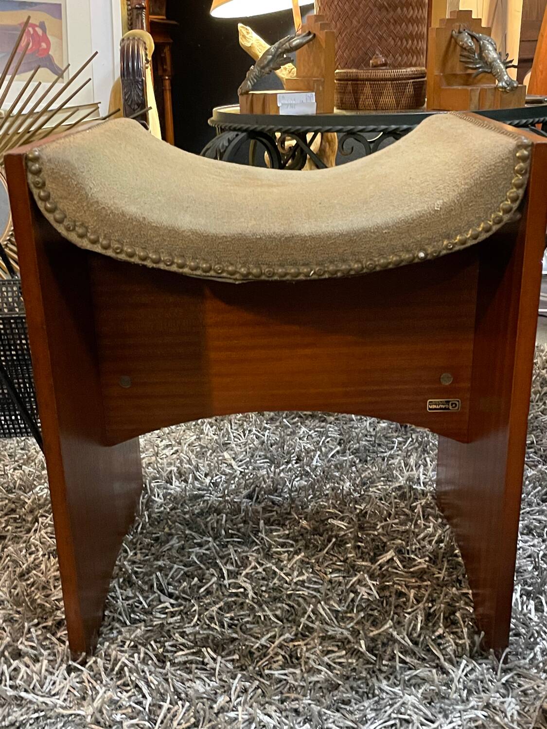 Vintage Gautier ornamental seat