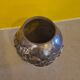 French Art Deco Pewter Vase By Lucien Houzeaux, 1920s