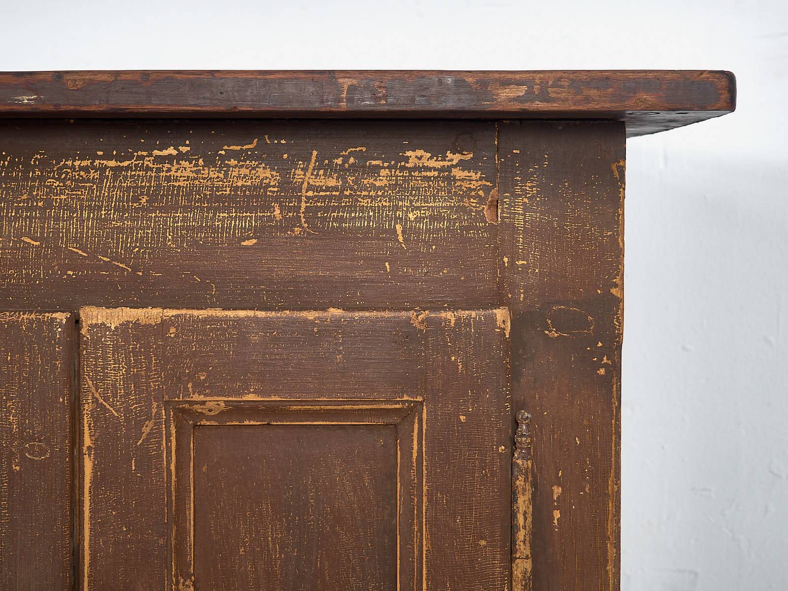 Buffet, îlot ancien en bois, vers 1850