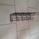 Vintage ikea tomado style wall coat rack metal