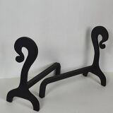 Pair of andirons