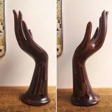 Handmade ceramic soliflore ring sizer jewelry holder