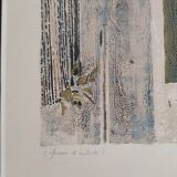 The Mediterranean House - Original signed-numbered lithograph - René Génis - EA