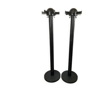 Pair of coat hooks Kartell "Centrokappa" from the 1970s.
