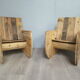 Paire de fauteuils touret original