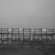 Bagutta Table and Aluminum Chairs by Opera Design for Ycami, 1980s, Set of 13