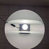 Lampe de table en verre postmoderne vintage