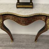 Console en marqueerie Napoleon III