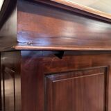 Classic English Desk with Green Leather