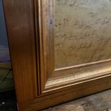 Art Deco headboard in wood and marquetry