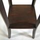 Sellette en bois pieds galbés 88 cm