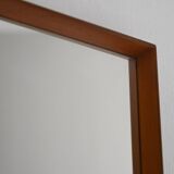 Miroir mural scandinave « Evy » des années 1960 par Fröseke – Étiquette originale