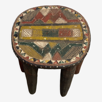 Tabouret africain en bois Zindi