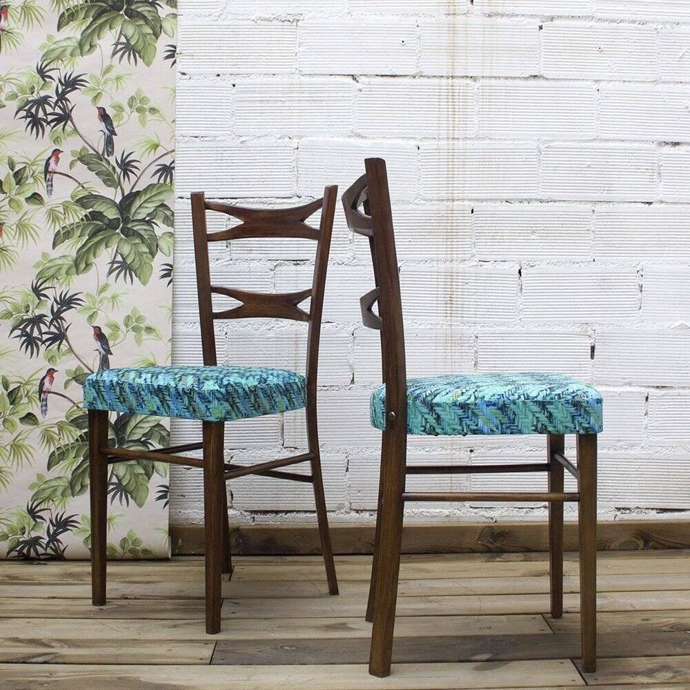 Spanish Dining Chairs from Muebles Mocholi, 1960s, Set of 4