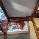 Four vintage Italian chairs from the 1980s
