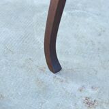 Elegant mid-century teak planter with tray.