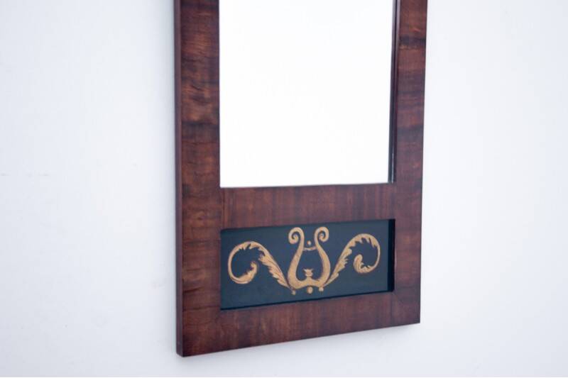 Empire style mirror, Northern Europe, circa 1890.