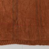 5x6 Terracotta Vintage Kilim Rug, 154x190Cm