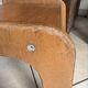 Vintage wooden children's sled chair – 60s/70s design furniture