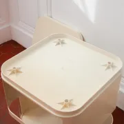 Vintage Componibili by Anna Castelli Ferrieri for Kartell, cream white,