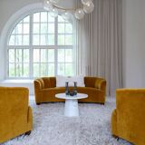 Collection of 3 ceramic vessels by Gunnar Nylund Rörstrand Sweden, 1950s