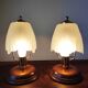 Paire de lampe vintage Italy style art déco
