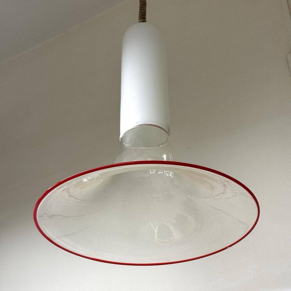 Samanta Pendant Lamp by Renato Toso & Roberto Pamio for Leucos, 1970s