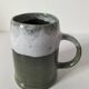 Glazed earthenware mug
