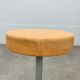 Orange tulip foot stool from the 80s, vintage