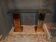 Vintage glass and mirror console from the 70s