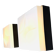 F-3071 Square Abstract Wall Lamps By Raak Amsterdam, The Netherlands 1970S