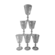 Lot de 6 verres à pieds Luminarc France