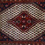 Tapis Hamadan Vintage du Moyen-Orient, Années 1970, Authentique et Patiné
