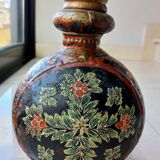 Handpainted metal Indian gourd