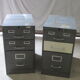 Lot de 2 casiers métalliques Ronéo
