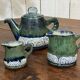 HB QUIMPER stoneware service from the 1930s.