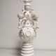 Vase gargoulette candle holder Emile Tessier Malicorne rooster
