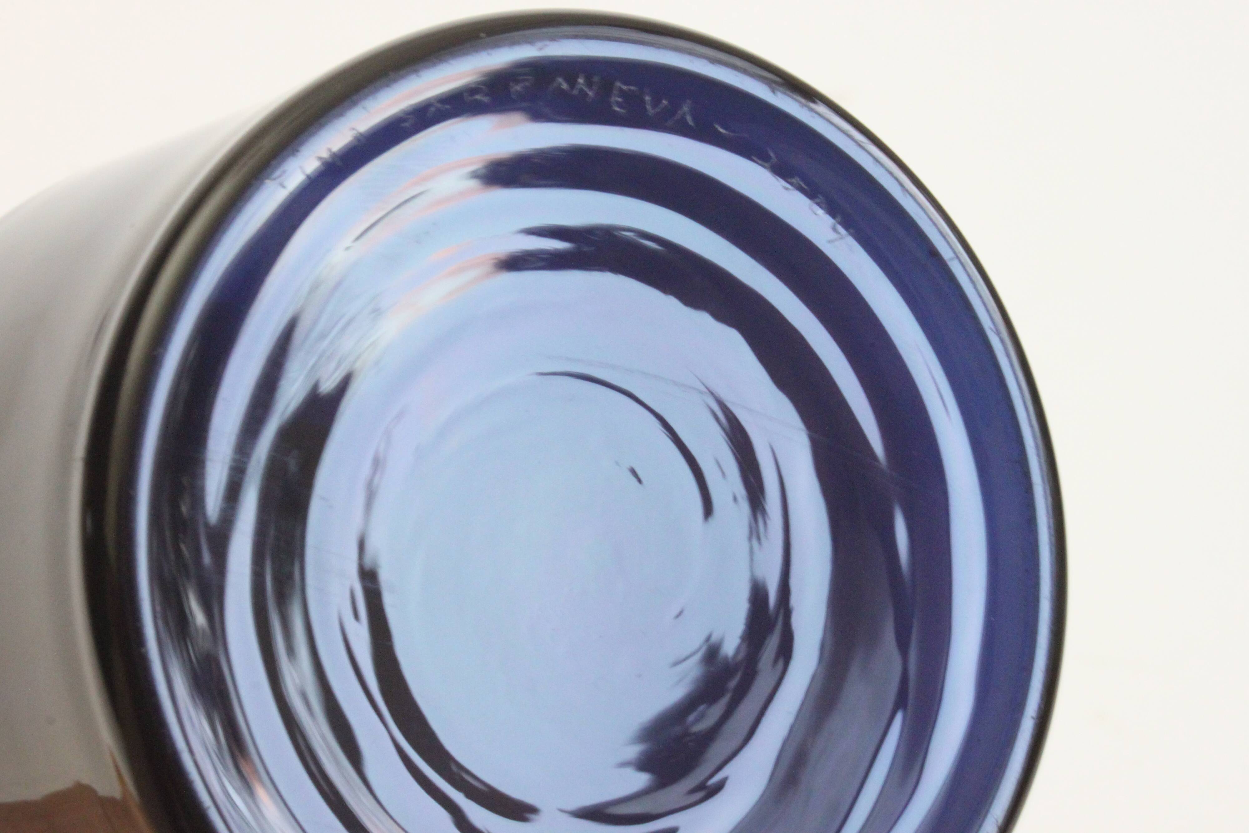 Timo Sarpaneva vase model 2504 for Iitala, Finland 1964