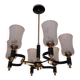 Chandelier with 6 arms from the 50s/60s