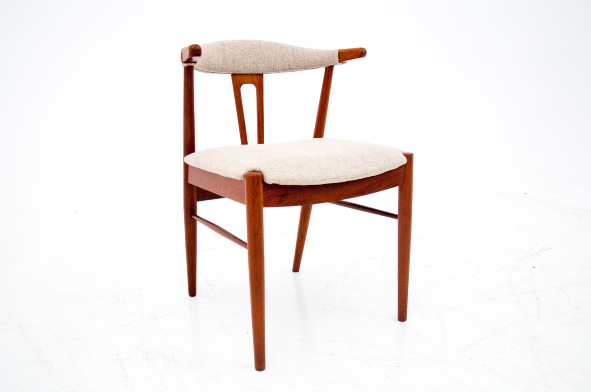 Two teak chairs, danish design, 1960s