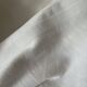 Winemaker's tablecloth with white stripes, summer table.
