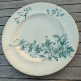 Assiette plate Longwy