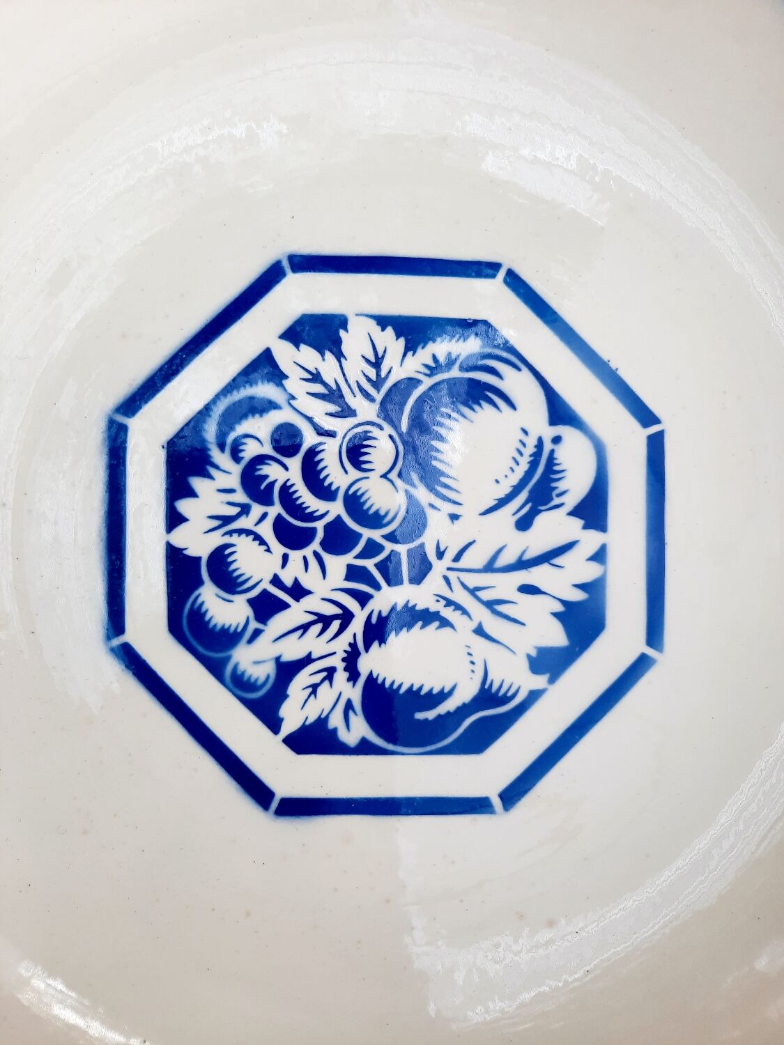 Old mounted plate Lunéville