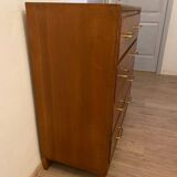 Vintage wooden chest of drawers with 4 drawers