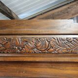 Antique French wardrobe with mirror